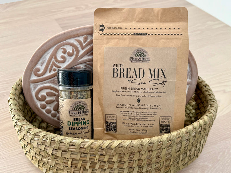 The Sunday Table: Bread Warmer, Artisan Bread & Dipping Spices