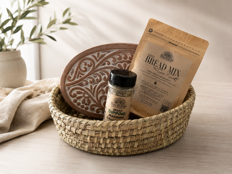 The Sunday Table: Bread Warmer, Artisan Bread & Dipping Spices