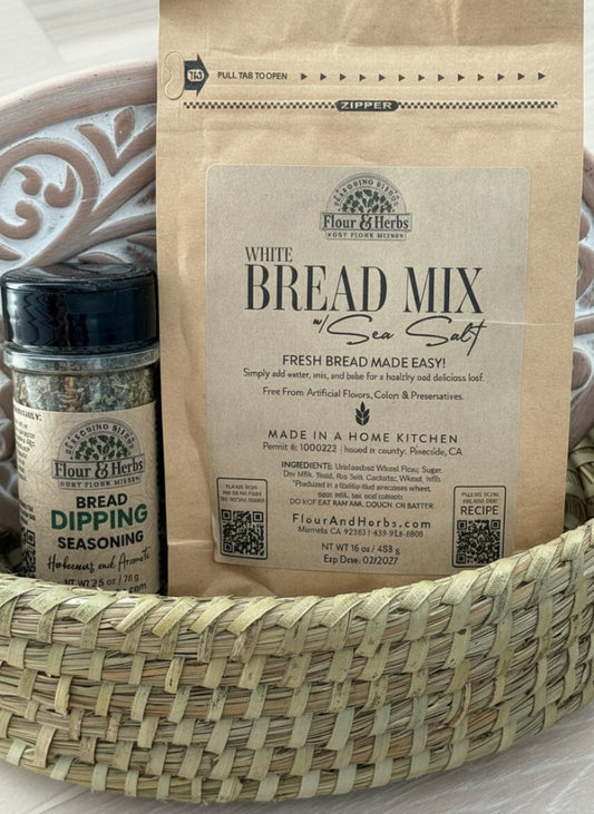 The Sunday Table: Bread Warmer, Artisan Bread & Dipping Spices
